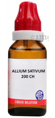 Bjain Allium Sativum Dilution 200 CH bottle of 10 ml dilution