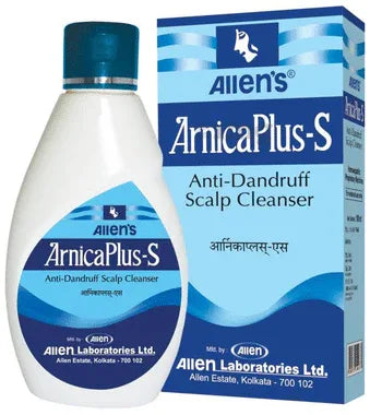 Allen Laboratories Arnica Plus-S bottle of 100 ml cleanser