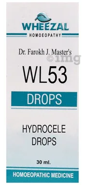 Wheezal WL53 Hydrocele Drop bottle of 30 ml drop