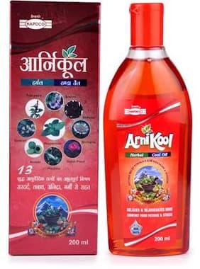 Hapdco Arnikool Herbal Oil bottle of 200 ml oil