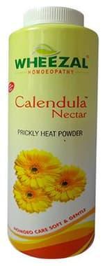 Wheezal Calendula Nectar Prickly Heat Powder box of 100 gm powder