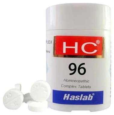 Haslab HC 96 Hydrastis Complex Tablet bottle of 20 gm tablet