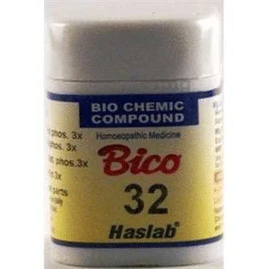 Haslab Bico 32 Biochemic Compound Tablet bottle of 20 gm tablet