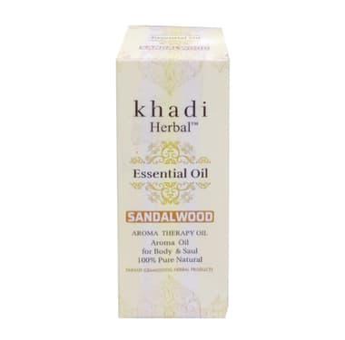 Khadi Herbal Essential Oil Sandalwood bottle of 15 ml oil