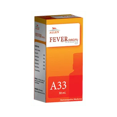 Allen A33 Fever Drop bottle of 30 ml drop