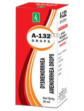 Adven A-132 Dysmenorrhea Amenorrhea Drop bottle of 30 ml drop