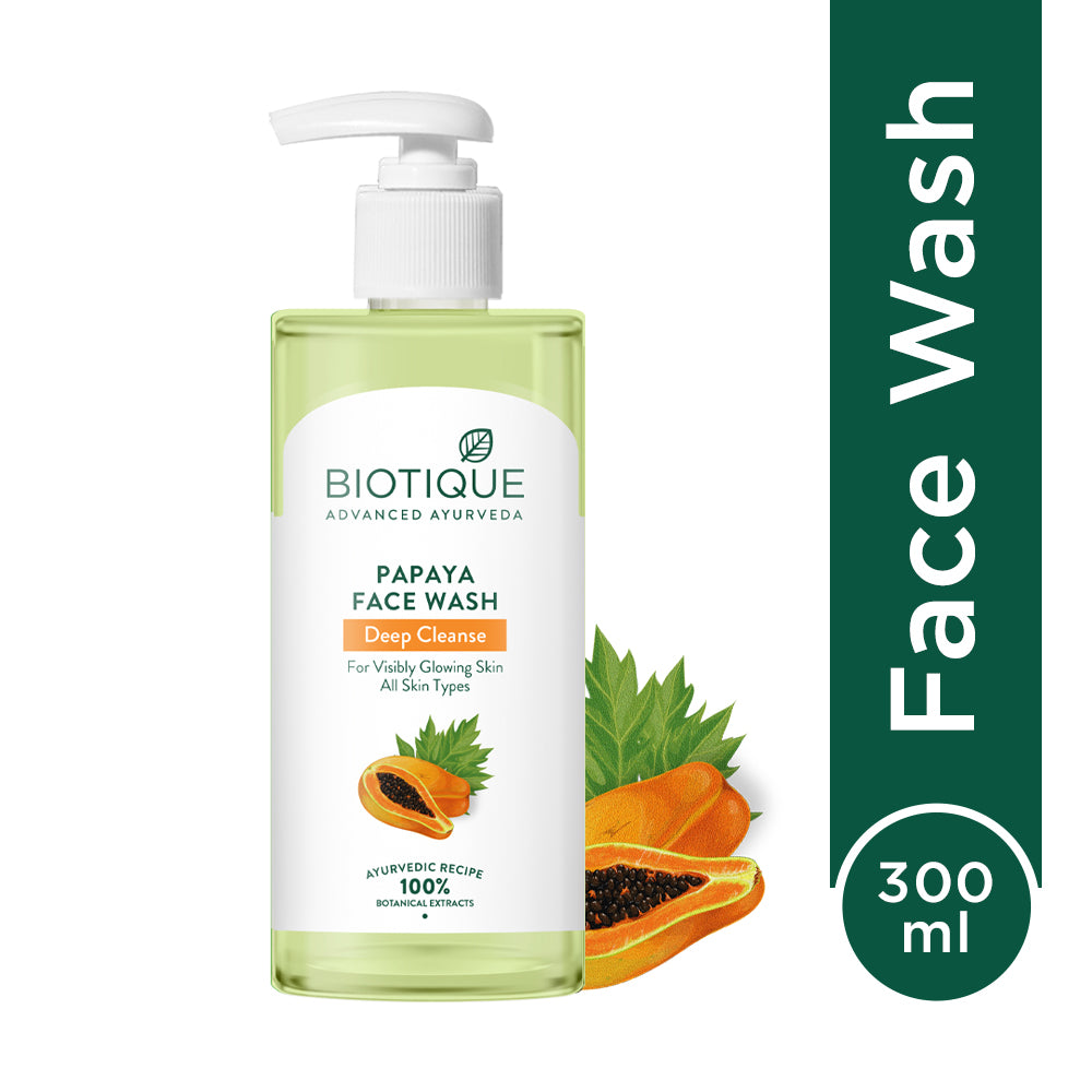Papaya Deep Cleanse Face Wash 300ml