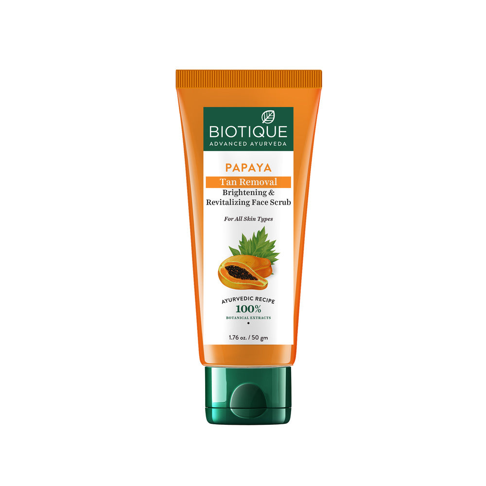 PAPAYA Tan Removal Brightening & Revitalizing Face Scrub