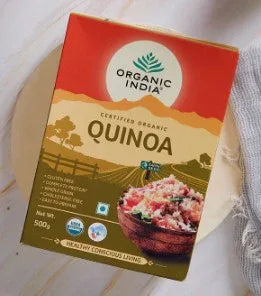 Organic India Quinoa 500g – Gluten‑Free Protein & Iron Source