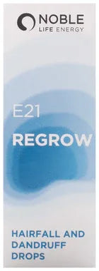 Noble Life Energy E21 Regrow Hairfall and Dandruff Drop bottle of 30 ml drop