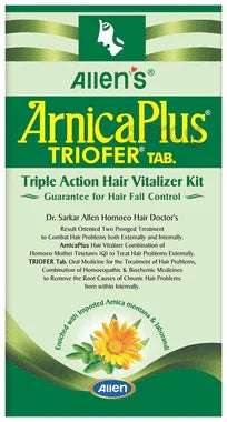 Allen Laboratories Arnica Plus (Hair Vitalizer 100 Ml+ Triofer 50 Tablets) Kit combo pack of 2 kit