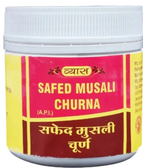 2 Pack Vyas Safed Musali Churna (50g)