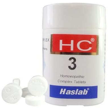 Haslab HC 3 Agnus Castus Complex Tablet bottle of 20 gm tablet