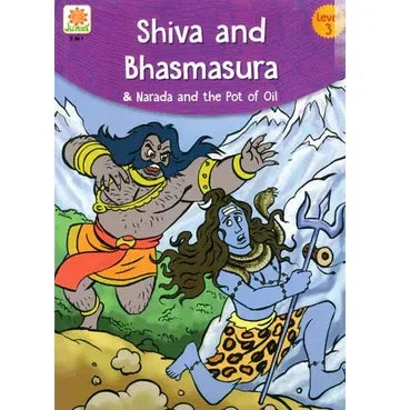 Shiva And Bhasmasura & Narada And The Pot Of Oil
