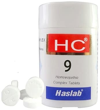 Haslab HC 9 Tipical Complex Tablet bottle of 20 gm tablet