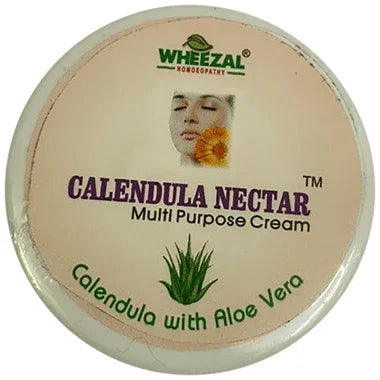Wheezal Calendula Nectar Multi Purpose Cream bottle of 50 gm cream