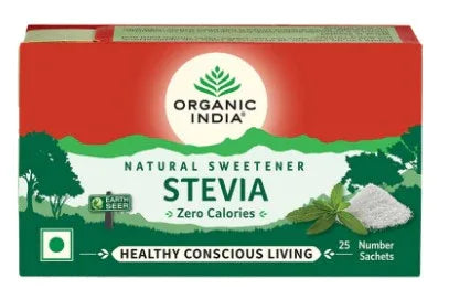 Organic India Stevia Powder 75g – Natural Zero‑Calorie Sweetener
