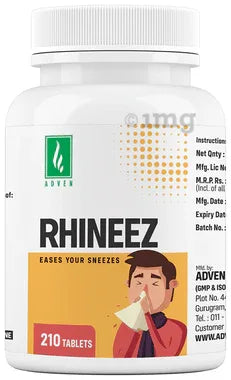 Adven Rhineez Tablet bottle of 210 tablets