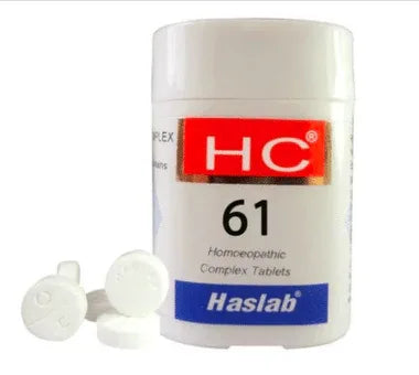 Haslab HC 61 Pepsin Complex Tablet bottle of 20 gm tablet