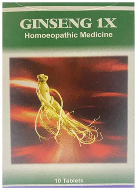 Bhargava Ginseng 1X Tablet box of 10 tablets
