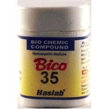 Haslab Bico 35 Biochemic Compound Tablet bottle of 20 gm tablet