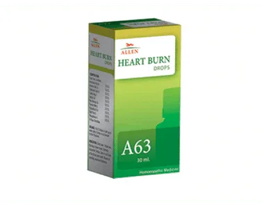 Allen A63 Heart Burn Drop bottle of 30 ml drop