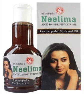 St. George’s Neelima Anti Dandruff Hair Oil bottle of 100 ml oil