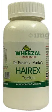 Wheezal Hairex Tablet bottle of 200 tablets