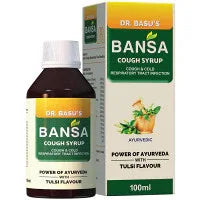 2 x Jagat Pharma Bansa Cough Syrup (100ml)