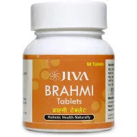 2 x Jiva Ayurveda Brahmi Tablets (60tab)