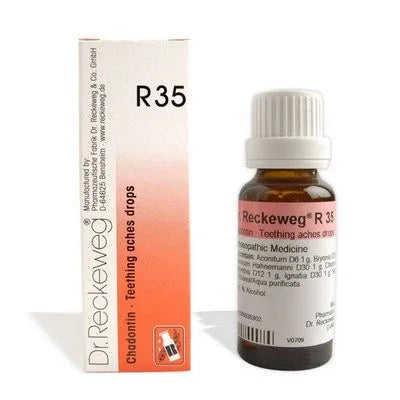 Dr. Reckeweg R35 Teething Aches Drops – Teething Relief