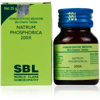 2 x SBL Natrum Phosphoricum 200X 25gms each