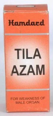 2 Pack Hamdard Tila Azam 10gm each
