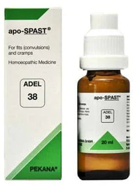 Adel 38 Apo-Spast Drops 20ml – Cramps & Convulsions