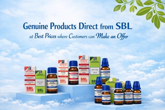 Best SBL Homeopathy Medicines for NRIs in UK — Buy Online