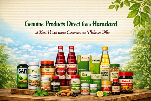 Best Hamdard Products in UAE for NRIs — Authentic Unani & Herbal | DesiFamilyMart
