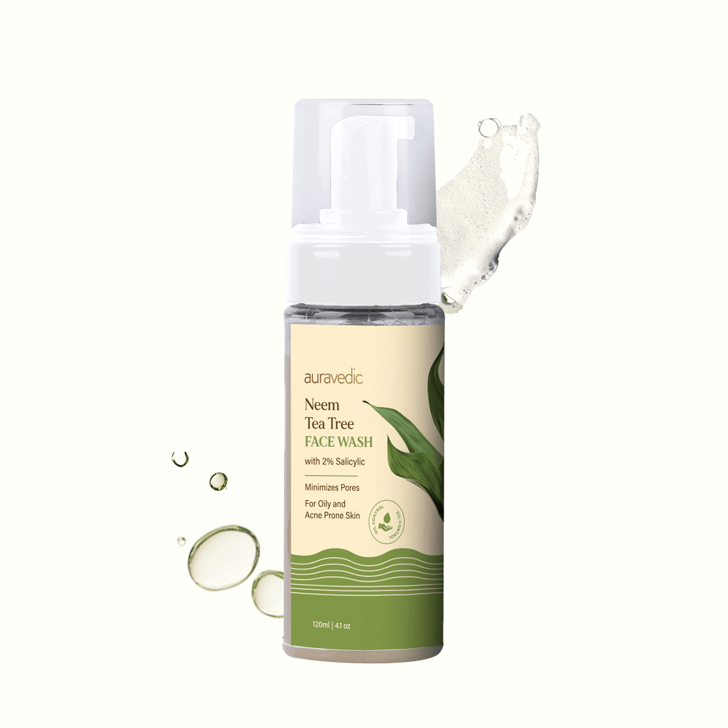 Acne Clearing Face Wash with Tea Tree