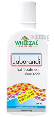 Wheezal Homoeopathy Jaborandi Hair Treatment Shampoo bottle of 200 ml shampoo