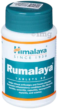 Himalaya Rumalaya Tablets | Relieves Joint Pain bottle of 60 tablets