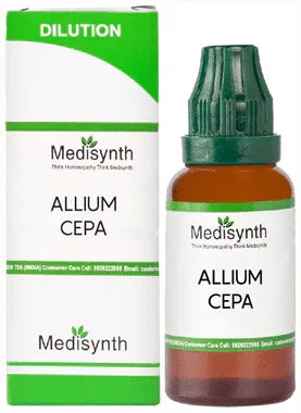 Medisynth Allium Cepa Dilution 30 bottle of 30 ml dilution