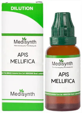 Medisynth Apis Mellifica Dilution 200 bottle of 30 ml dilution