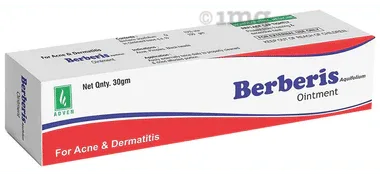 Adven Berberis Aquifolium Ointment tube of 30 gm ointment