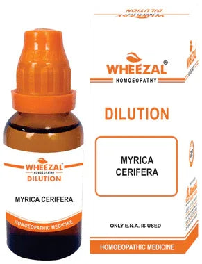 Wheezal Myrica Cerifera Dilution 50M bottle of 30 ml dilution