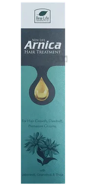 New Life Arnica Hair Treatment bottle of 100 ml oil