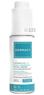 Dermacy Ceramide 3 Barrier Strengthening Micro Serum pump bottle of 30 ml serum
