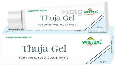 Wheezal Thuja Gel tube of 25 gm gel