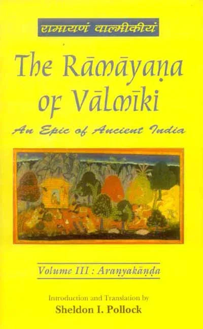 The Ramayana of Valmiki Vol. 3