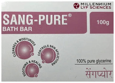 Millennium Herbal Care Sang-Pure Bath Bar (100gm Each) combo pack of 3 soaps