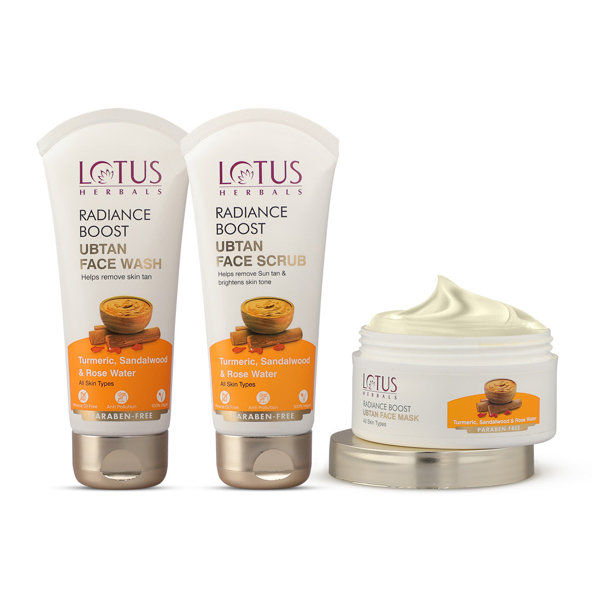 3X Ubtan Exfoliation Kit