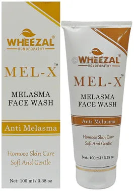 Wheezal Mel X Face Wash tube of 100 ml face wash
